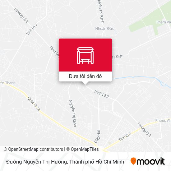 Bản đồ Đường Nguyễn Thị Hương
