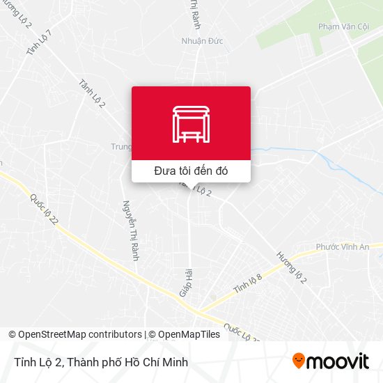 Bản đồ Tỉnh Lộ 2