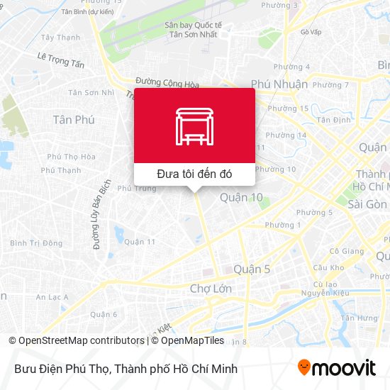 Bản đồ Bưu Điện Phú Thọ