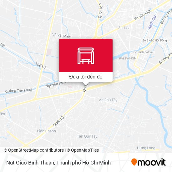 Bản đồ Nút Giao Bình Thuận