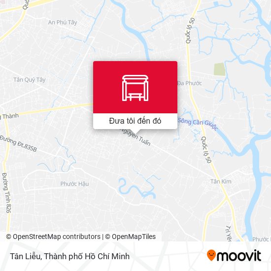 Bản đồ Tân Liễu