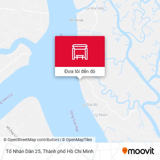 Bản đồ Tổ Nhân Dân 25