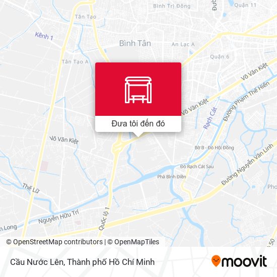 Bản đồ Cầu Nước Lên