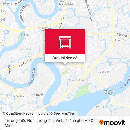 Bản đồ Trường Tiểu Học Lương Thế Vinh