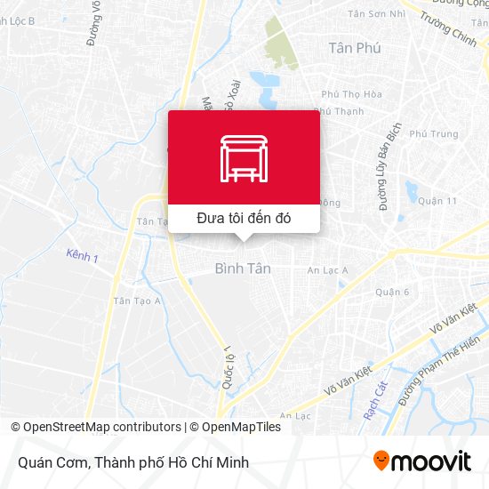 Bản đồ Quán Cơm