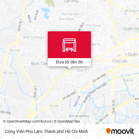 Bản đồ Công Viên Phú Lâm