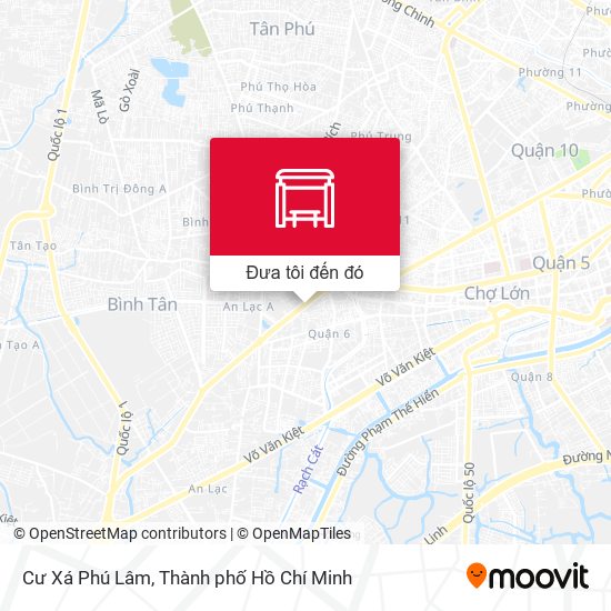 Bản đồ Cư Xá Phú Lâm