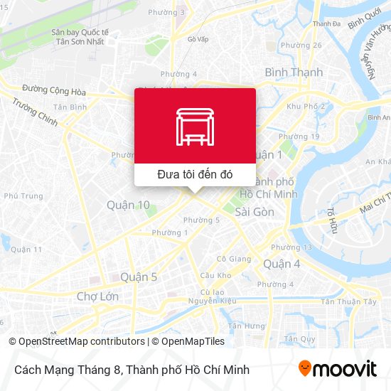 Bản đồ Cách Mạng Tháng 8
