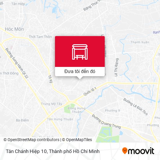 Bản đồ Tân Chánh Hiệp 10