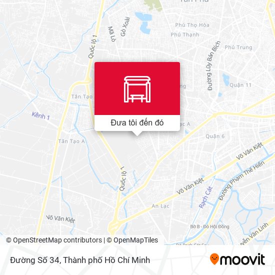 Bản đồ Đường Số 34