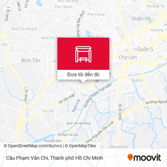 Bản đồ Cầu Phạm Văn Chí