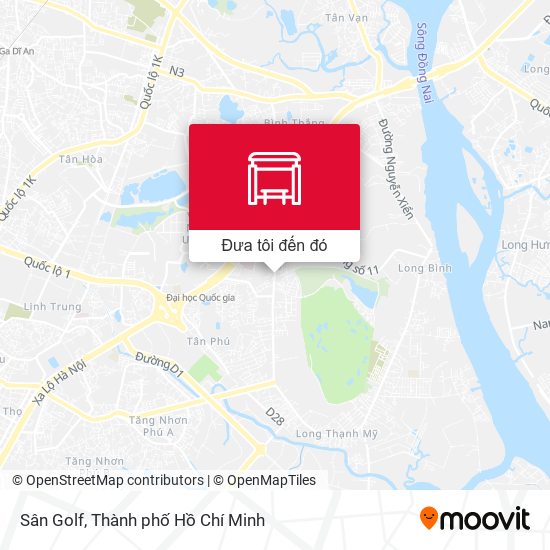 Bản đồ Sân Golf