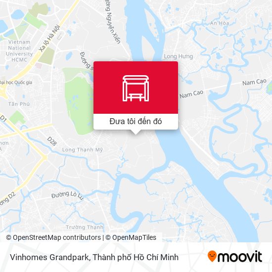 Bản đồ Vinhomes Grandpark