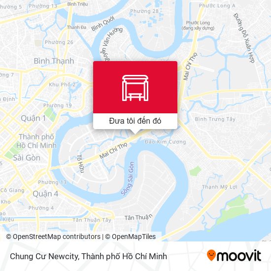 Bản đồ Chung Cư Newcity