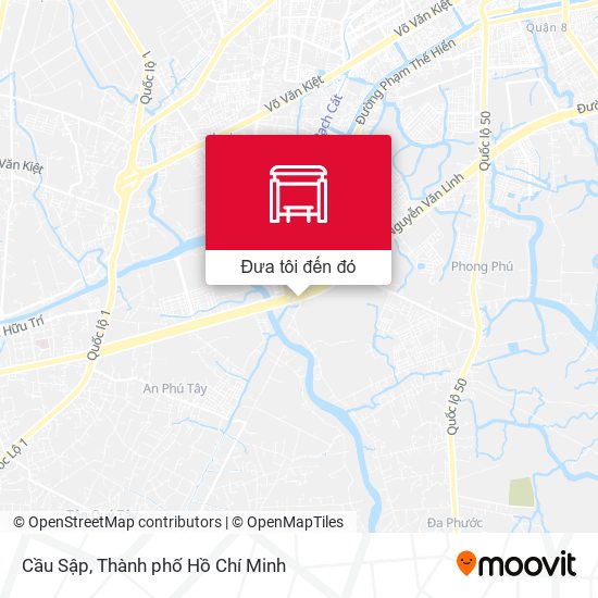 Bản đồ Cầu Sập