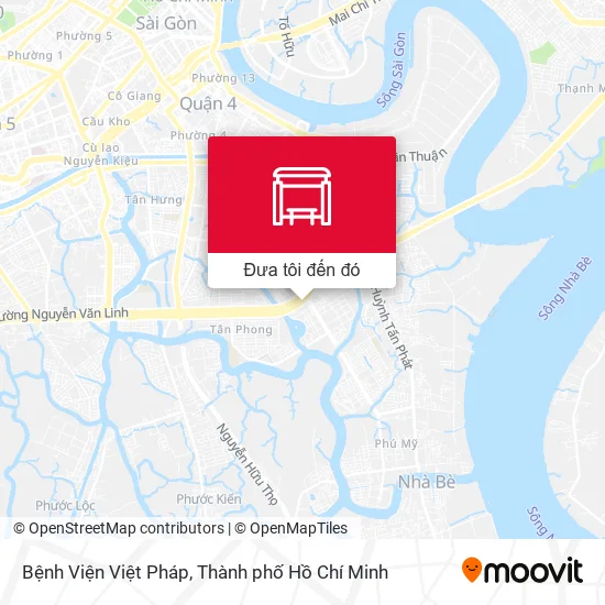 Bản đồ Bệnh Viện Việt Pháp