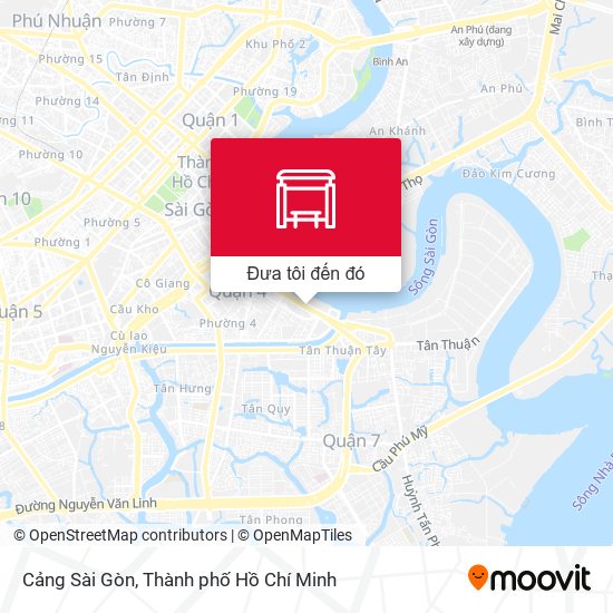 Bản đồ Cảng Sài Gòn