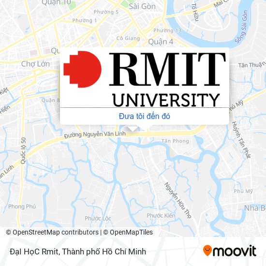 Bản đồ ĐạI HọC Rmit