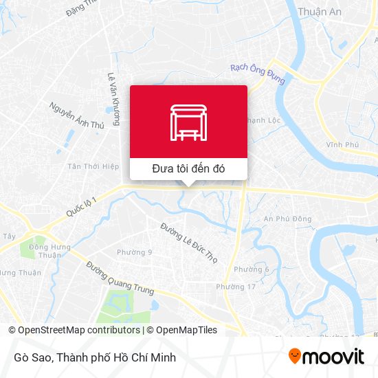 Bản đồ Gò Sao
