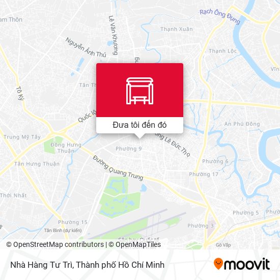 Bản đồ Nhà Hàng Tư Trì