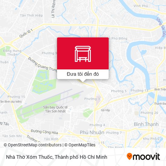 Bản đồ Nhà Thờ Xóm Thuốc