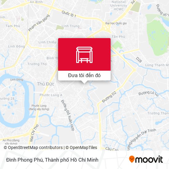 Bản đồ Đình Phong Phú