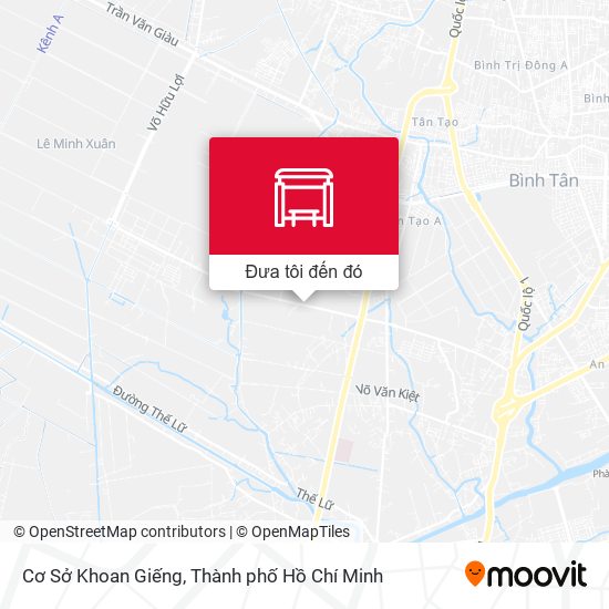 Bản đồ Cơ Sở Khoan Giếng