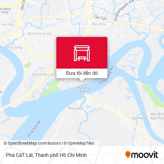 Bản đồ Phà CáT LáI