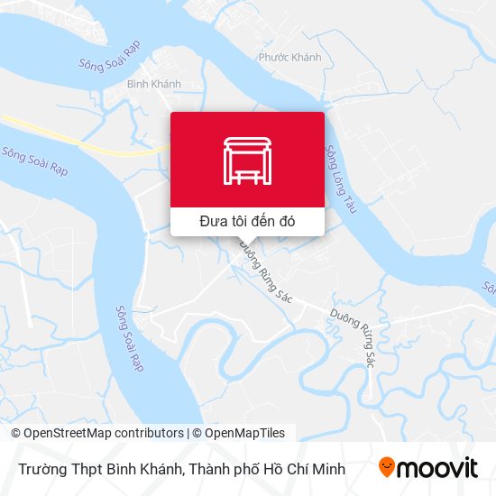 Bản đồ Trường Thpt Bình Khánh
