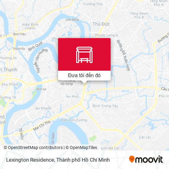 Bản đồ Lexington Residence