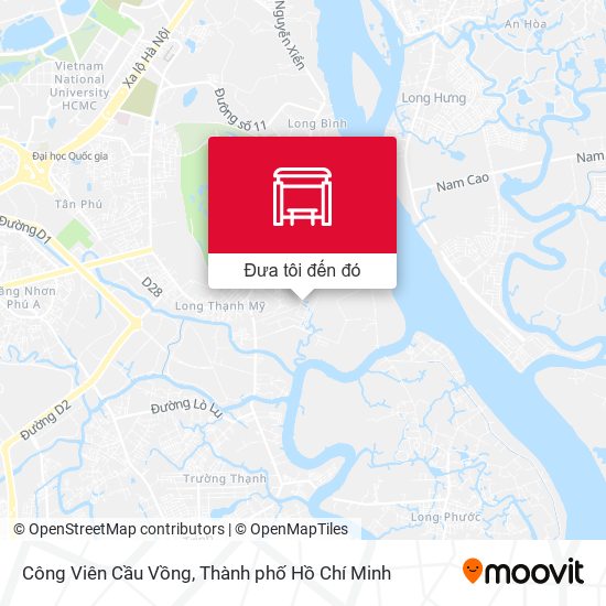 Bản đồ Công Viên Cầu Vồng