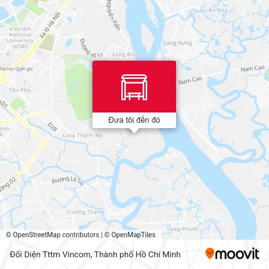Bản đồ Đối Diện Tttm Vincom