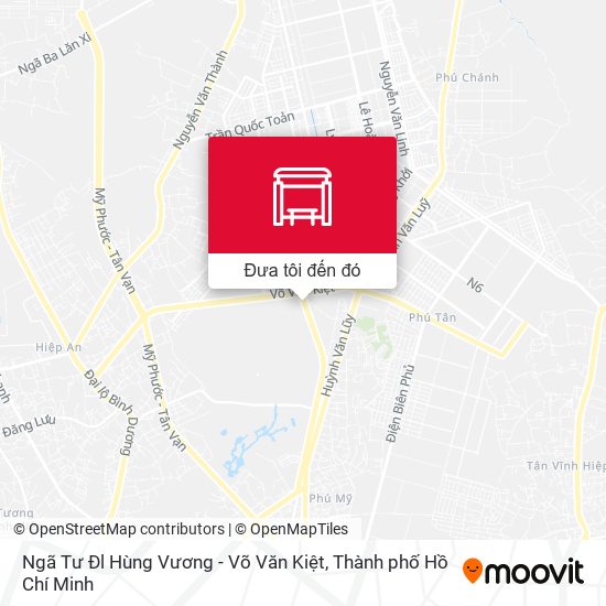 Bản đồ Ngã Tư Đl Hùng Vương - Võ Văn Kiệt