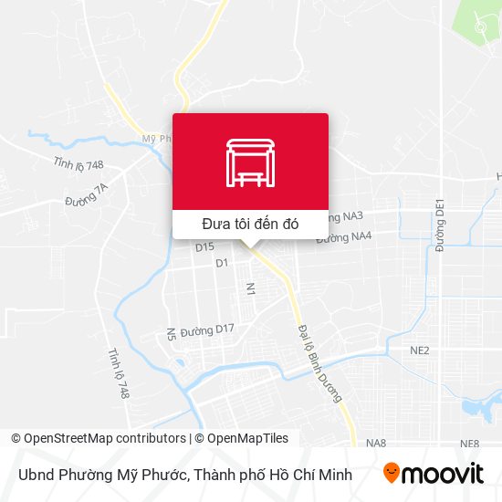 Bản đồ Ubnd Phường Mỹ Phước