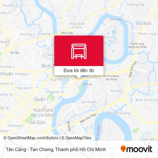 Bản đồ Tân Cảng - Tan Chang