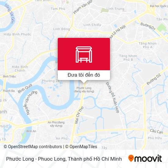 Bản đồ Phước Long - Phuoc Long