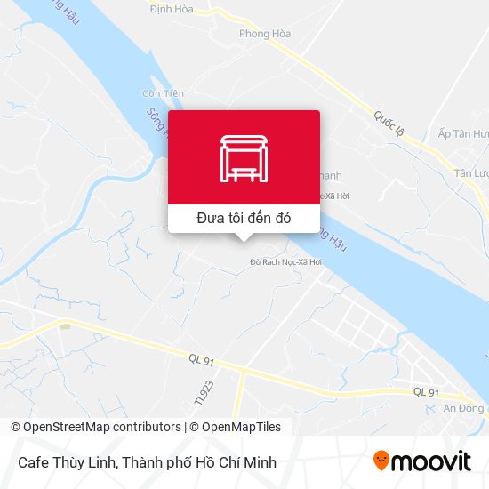 Bản đồ Cafe Thùy Linh