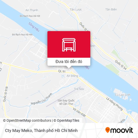 Bản đồ Cty May Meko
