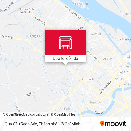 Bản đồ Qua Cầu Rạch Súc