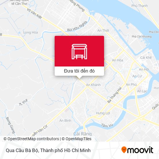 Bản đồ Qua Cầu Bà Bộ