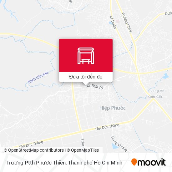 Bản đồ Trường Ptth Phước Thiền