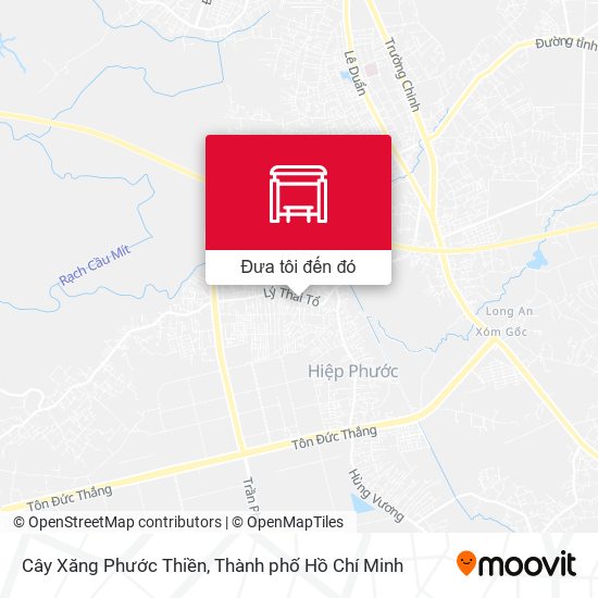 Bản đồ Cây Xăng Phước Thiền