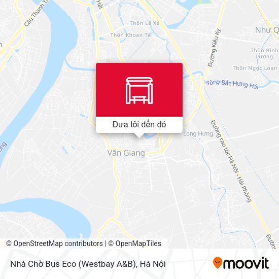 Bản đồ Nhà Chờ Bus Eco (Westbay A&B)