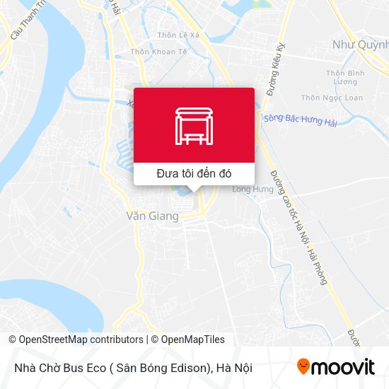 Bản đồ Nhà Chờ Bus Eco ( Sân Bóng Edison)
