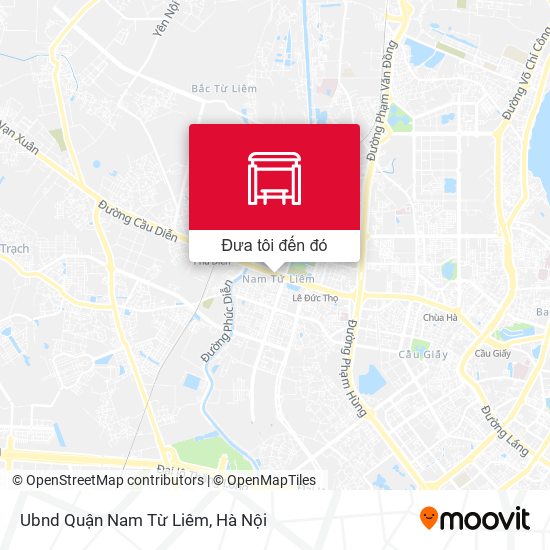 Bản đồ Ubnd Quận Nam Từ Liêm