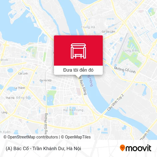 Bản đồ (A) Bác Cổ - Trần Khánh Dư