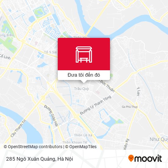 Bản đồ 285 Ngô Xuân Quảng