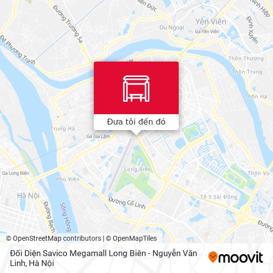 Bản đồ Đối Diện Savico Megamall Long Biên - Nguyễn Văn Linh