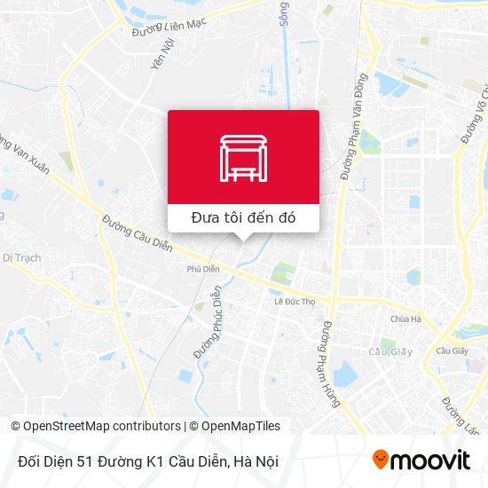 Bản đồ Đối Diện 51 Đường K1 Cầu Diễn