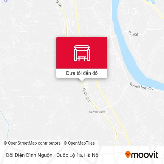 Bản đồ Đối Diện Đình Nguộn - Quốc Lộ 1a